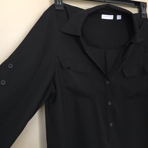 NY&Company Silk Blouse